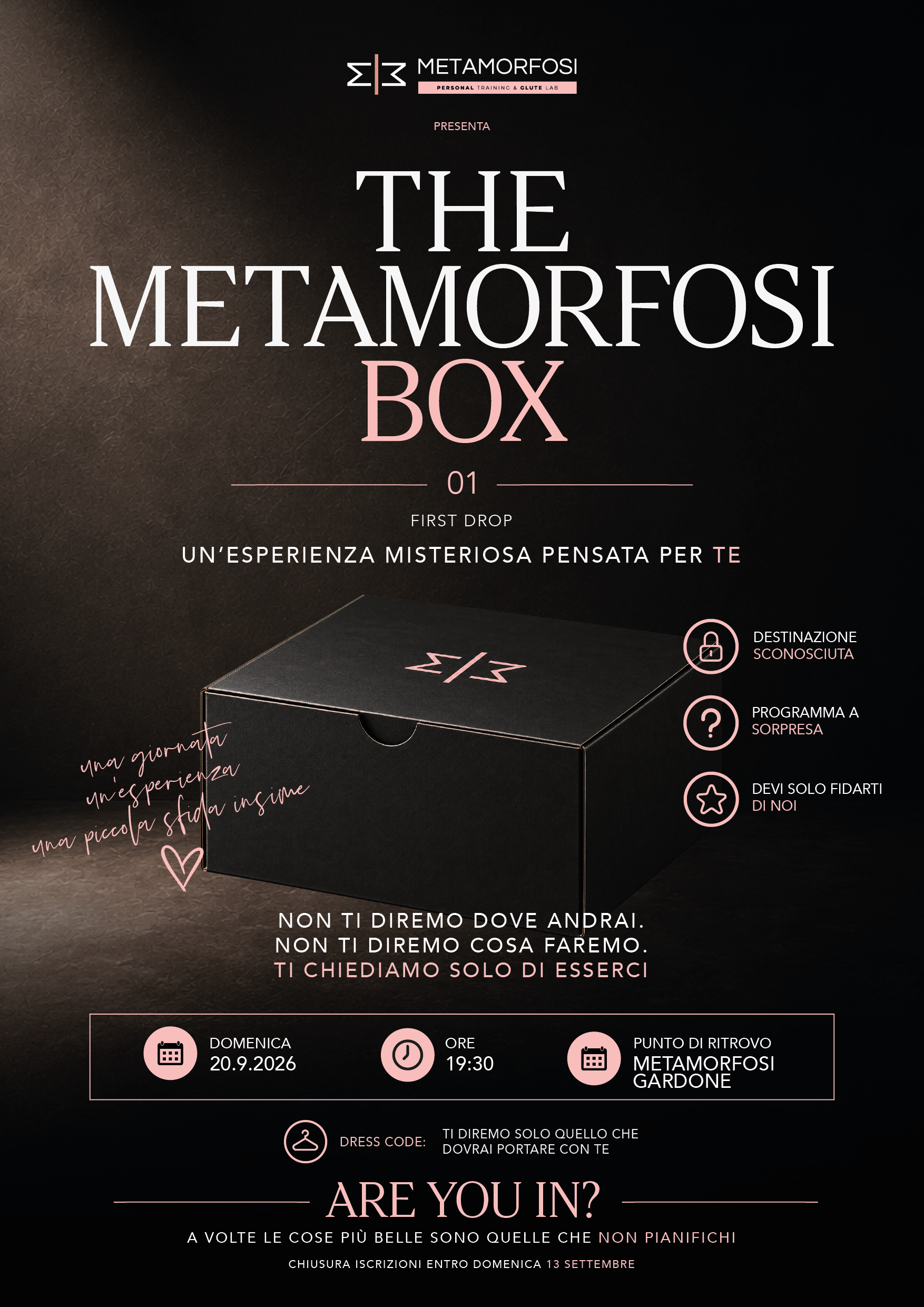 metamorfosi eventi